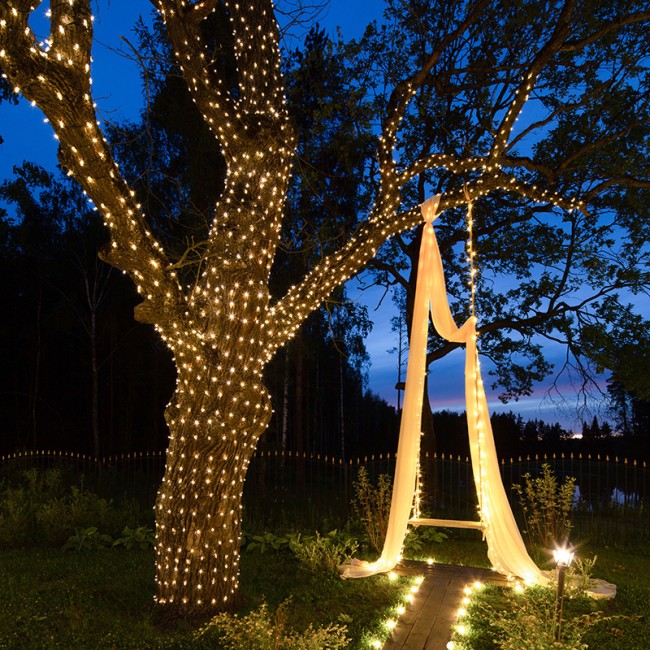 Гирлянда LED Клип-лайт 12 V, прозрачный ПВХ, 150 мм, цвет диодов теплый белый Гирлянда LED Клип-лайт 12 V, прозрачный ПВХ, 150 мм, цвет диодов теплый белый