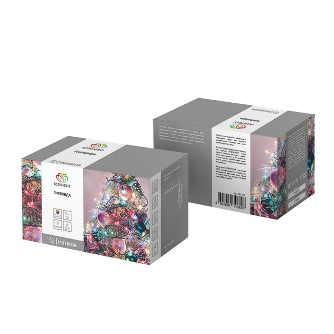 Гирлянда Твинкл-Лайт 20 м, темно-зеленый ПВХ, 160 LED, цвет мультиколор Гирлянда Твинкл-Лайт 20 м, темно-зеленый ПВХ, 160 LED, цвет мультиколор