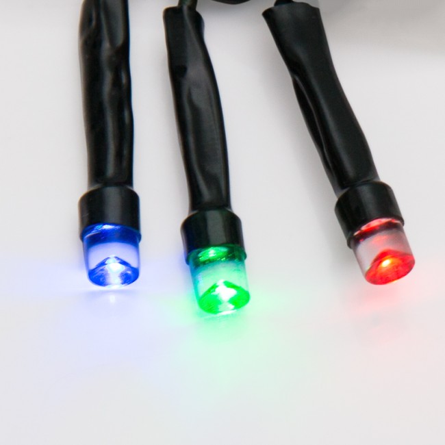 Гирлянда Твинкл-Лайт 20 м, темно-зеленый ПВХ, 160 LED, цвет мультиколор Гирлянда Твинкл-Лайт 20 м, темно-зеленый ПВХ, 160 LED, цвет мультиколор