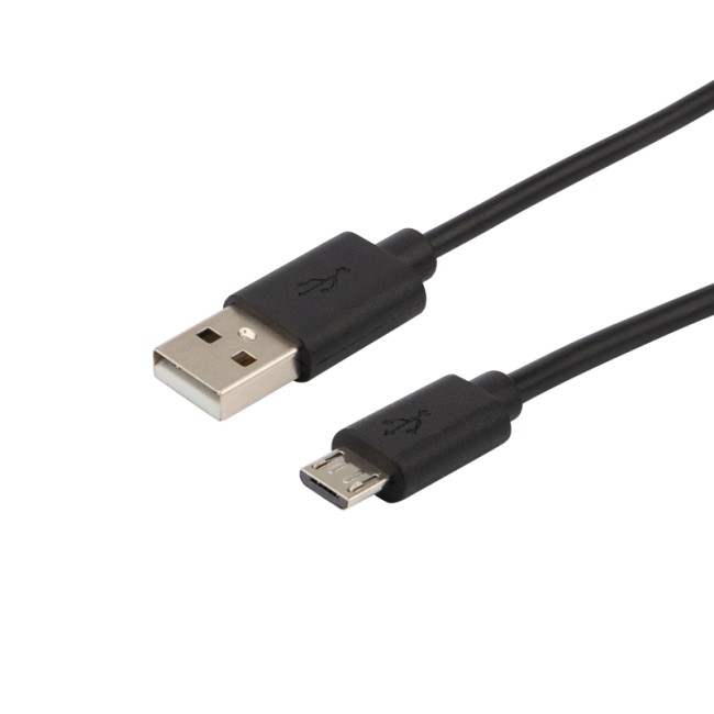 Кабель USB-micro USB/PVC/black/1,8m/REXANT