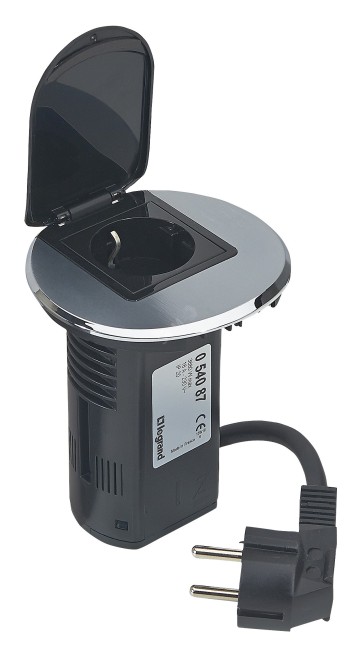 Органайзер настольный 2К+З+USBcharge сталь