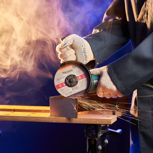 Диск отрезной по металлу (125х1.6х22.23 мм) Kranz