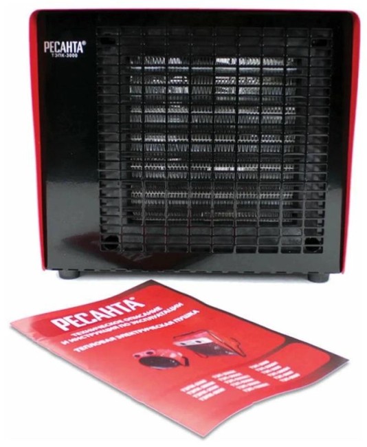 Пушка тепловая электрическая ТЭПК-3000 керамич. нагревательный элемент Ресанта 67/1/22 Пушка тепловая электрическая ТЭПК-3000 керамич. нагревательный элемент Ресанта 67/1/22