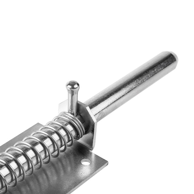 Задвижка гаражная 300 цинк ЧЕТЫРЕ СЕЗОНА Задвижка гаражная 300 цинк ЧЕТЫРЕ СЕЗОНА