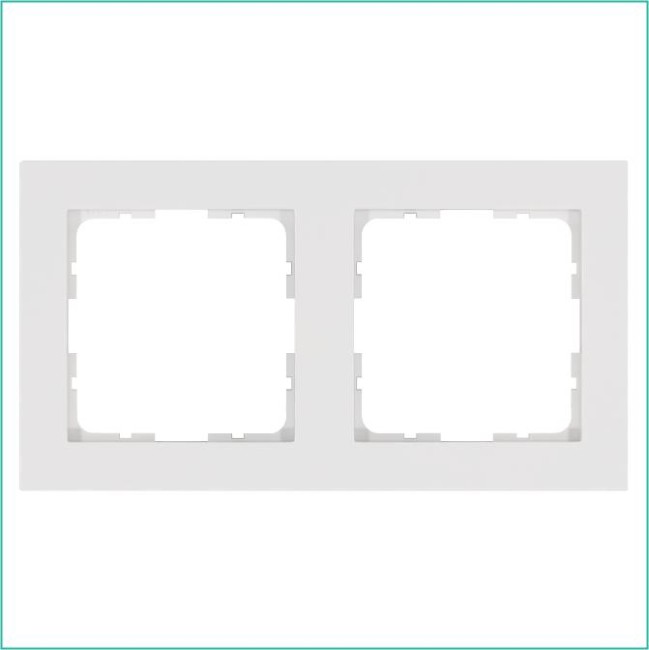 Рамка 2-м G-Classic бел. глянцевый Jasmart G1002W Рамка 2-м G-Classic бел. глянцевый Jasmart G1002W