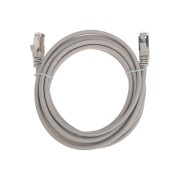Патч-корд F/UTP, CAT 5e, RJ45-RJ45, 26AWG, LSZH, серый, 3м REXANT Патч-корд F/UTP, CAT 5e, RJ45-RJ45, 26AWG, LSZH, серый, 3м REXANT