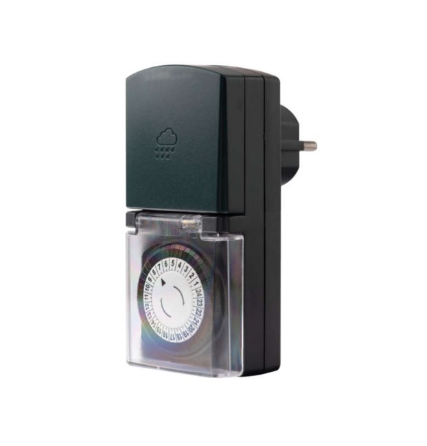 Таймер механический суточный влагозащ. с крышкой 16А/3600Вт Duwi 25804 9 Таймер механический суточный влагозащ. с крышкой 16А/3600Вт Duwi 25804 9