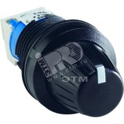 Потенциометр MT-110B в сборе 10 кОм кольцо черный