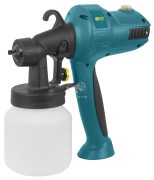 Распылитель электрический 400 Вт, 2.7 мм, 800 мл, 40 DIN/сек, 650 мл/мин, HVLP, коробка Распылитель электрический 400 Вт, 2.7 мм, 800 мл, 40 DIN/сек, 650 мл/мин, HVLP, коробка
