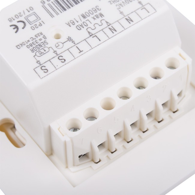 Терморегулятор механический R70XT с датчиком температуры пола 3500 Вт бежевый REXANT