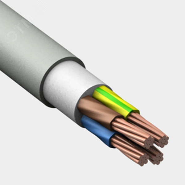 Кабель силовой NUMнг(А)-LS-J 4х25мк-0,66