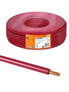 Провод ПуВнг(А)-LS 1х10,0 ГОСТ (200м), красный TDM Провод ПуВнг(А)-LS 1х10,0 ГОСТ (200м), красный TDM