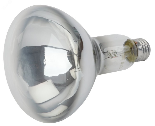 Инфракрасная лампа ИКЗ 220-250 R127 E27, кратность 1 шт., для обогрева животных и освещения, 250 Вт, Е27 ЭРА