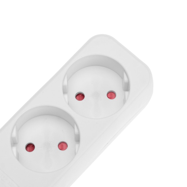 Удлинитель STANDARD 2 гнезда, 5м, 2х1,0мм², б/з, белый REXANT Удлинитель STANDARD 2 гнезда, 5м, 2х1,0мм², б/з, белый REXANT