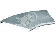 Крышка на угол CPO-45 горизонтальный основание 200мм нержавеющая сталь