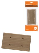 Накладка на бревно деревянная универсальная НБУ 1Пх2 260 мм, под покраску TDM Накладка на бревно деревянная универсальная НБУ 1Пх2 260 мм, под покраску TDM