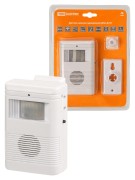 Датчик-звонок (движения) ДЗв-Д-01 (инфракрасный, 6 м, 32 мелодии, 3х1.5 В АА, 80 дБ, IP20) TDM Датчик-звонок (движения) ДЗв-Д-01 (инфракрасный, 6 м, 32 мелодии, 3х1.5 В АА, 80 дБ, IP20) TDM