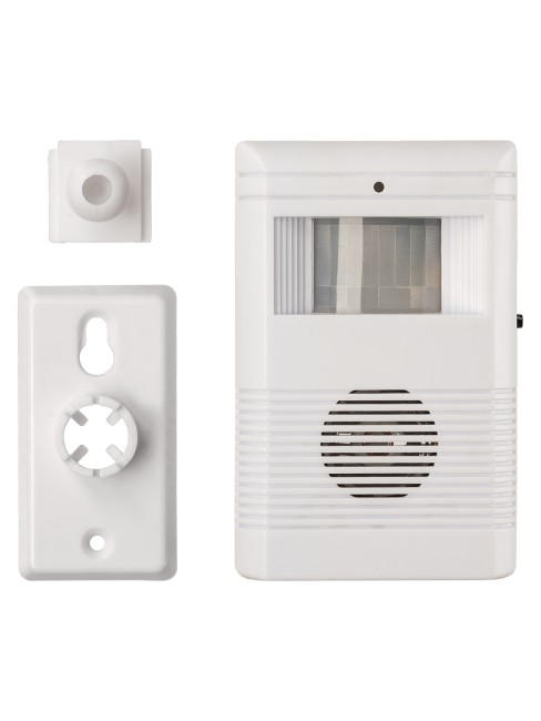 Датчик-звонок (движения) ДЗв-Д-01 (инфракрасный, 6 м, 32 мелодии, 3х1.5 В АА, 80 дБ, IP20) TDM Датчик-звонок (движения) ДЗв-Д-01 (инфракрасный, 6 м, 32 мелодии, 3х1.5 В АА, 80 дБ, IP20) TDM