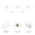 Гирлянда Belt-Light 2 жилы, 100м, шаг 20см, 500 патронов Е27, IP65, белый провод NEON-NIGHT