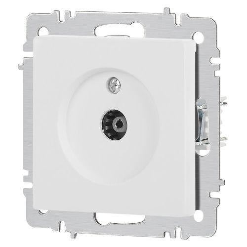 Розетка телевизионная одиночная TV СП Accent 6-301-01М IP20 бел. матов. Intro Б0063603 Розетка телевизионная одиночная TV СП Accent 6-301-01М IP20 бел. матов. Intro Б0063603