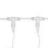Гирлянда Светодиодный Дождь 2х3 м, 600 LED ТЕПЛЫЙ БЕЛЫЙ, белый ПВХ, IP65, эффект мерцания, 230В соединяется NEON-NIGHT (нужен шнур питания 303-500-1)