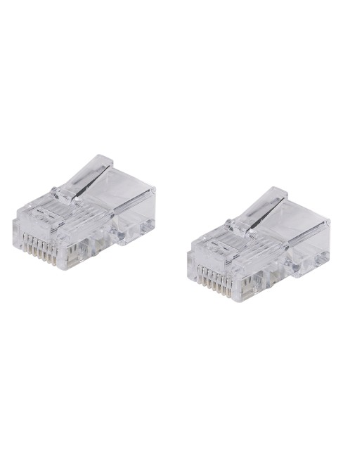 Разъем RJ-45 UTP для кабеля кат. 5Е, 8P8C (2 шт), TDM