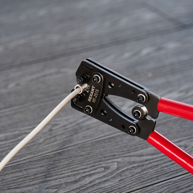 Кримпер HT-2515 для обжима силовых наконечников и гильз 6, 10, 16, 25, 35, 50 мм² REXANT