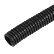 Труба автомобильная гофрированная ПП, Ø17мм, разрезная (бухта 50 м/уп) Труба автомобильная гофрированная ПП, Ø17мм, разрезная (бухта 50 м/уп)