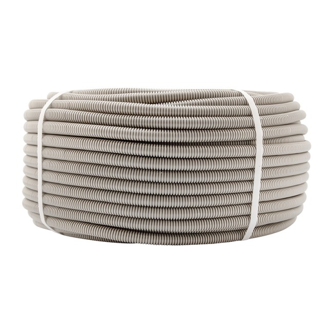 Труба гофрированная из ПВХ с зондом, ø16мм (бухта 100 м/уп) PROconnect