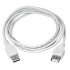 Кабель USB (шт. USB A - гн. USB A) 3 метра, серый REXANT