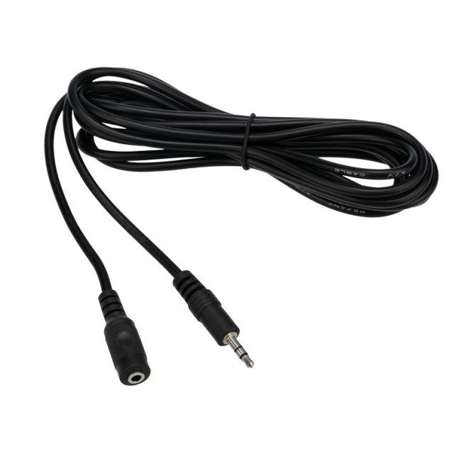 Шнур Стерео 3,5мм гнездо - Стерео 3,5мм штекер, 5м REXANT Шнур Стерео 3,5мм гнездо - Стерео 3,5мм штекер, 5м REXANT