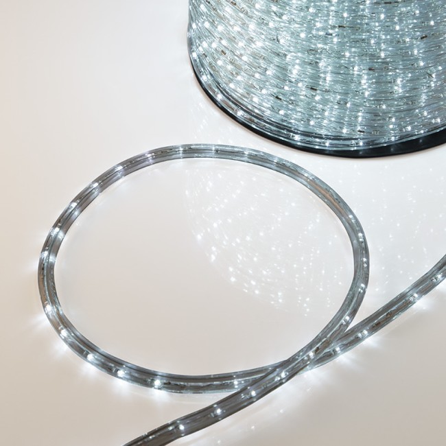 Дюралайт LED, эффект мерцания (2W) - белый, 36 LED/м, бухта 100м Дюралайт LED, эффект мерцания (2W) - белый, 36 LED/м, бухта 100м