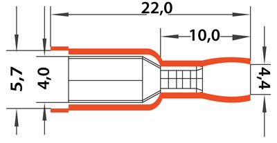 Разъем штекерный изолированный гнездо 4 мм 1.5-2.5 мм² (РШи-м 2.5-4/РШИм 2-5-4 ) синий REXANT Разъем штекерный изолированный гнездо 4 мм 1.5-2.5 мм² (РШи-м 2.5-4/РШИм 2-5-4 ) синий REXANT