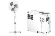 Вентилятор напольный ВП-01 "Тайфун" H1,25 м, D40 см, 40 Вт, 230 В, серый, TDM Вентилятор напольный ВП-01 "Тайфун" H1,25 м, D40 см, 40 Вт, 230 В, серый, TDM