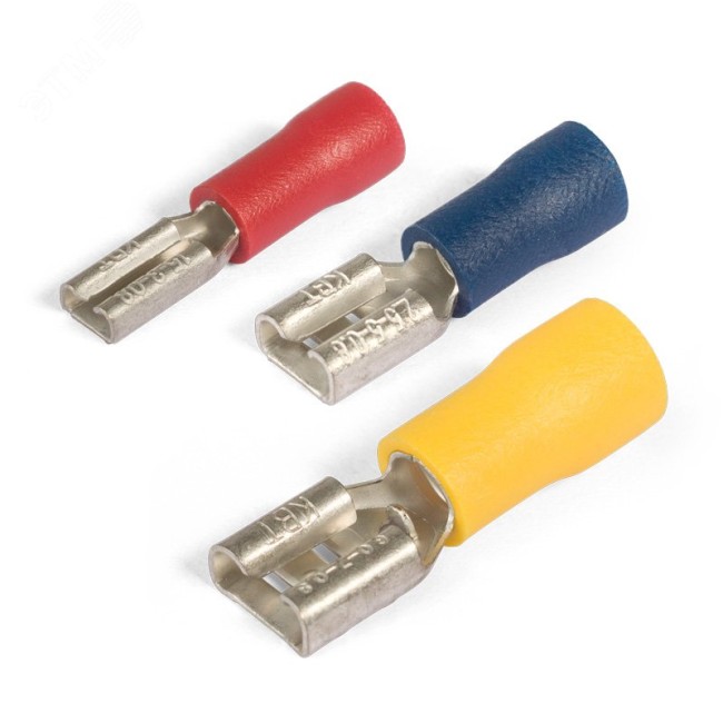 Разъем плоский РПИ-М 2,5-(6,3) (КВТ) Разъем плоский РПИ-М 2,5-(6,3) (КВТ)