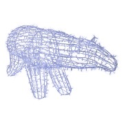 Фигура объемная Полярный медведь 210х110 см, 1500 LED, IP65, цвет свечения белый NEON-NIGHT Фигура объемная Полярный медведь 210х110 см, 1500 LED, IP65, цвет свечения белый NEON-NIGHT