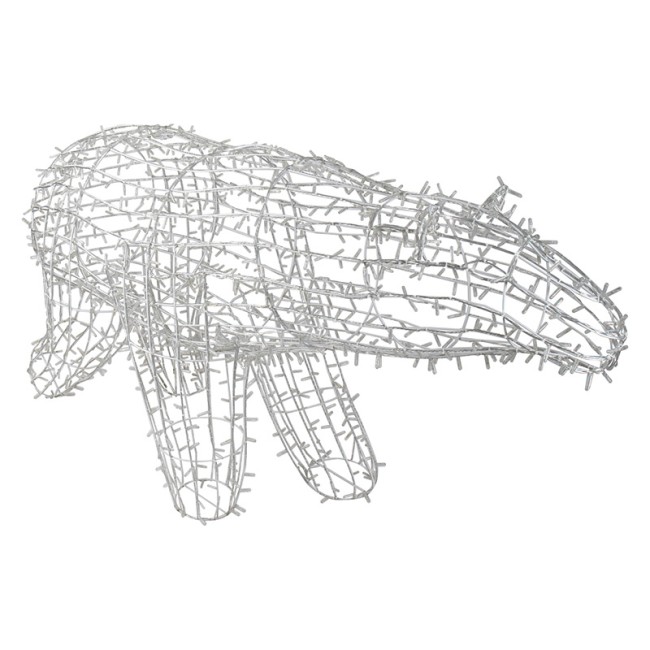 Фигура объемная Полярный медведь 210х110 см, 1500 LED, IP65, цвет свечения белый NEON-NIGHT Фигура объемная Полярный медведь 210х110 см, 1500 LED, IP65, цвет свечения белый NEON-NIGHT