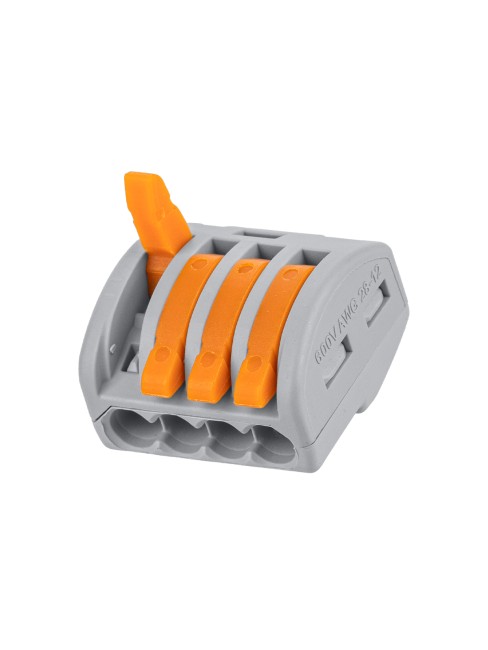 Соединительная клемма СК-414 (2,5мм2) (5 шт/упак) TDM Соединительная клемма СК-414 (2,5мм2) (5 шт/упак) TDM