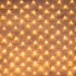 Гирлянда Сеть 1,5х1,5 м, прозрачный ПВХ, 96 LED теплый белый