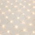 Гирлянда Сеть 1,5х1,5 м, прозрачный ПВХ, 96 LED теплый белый