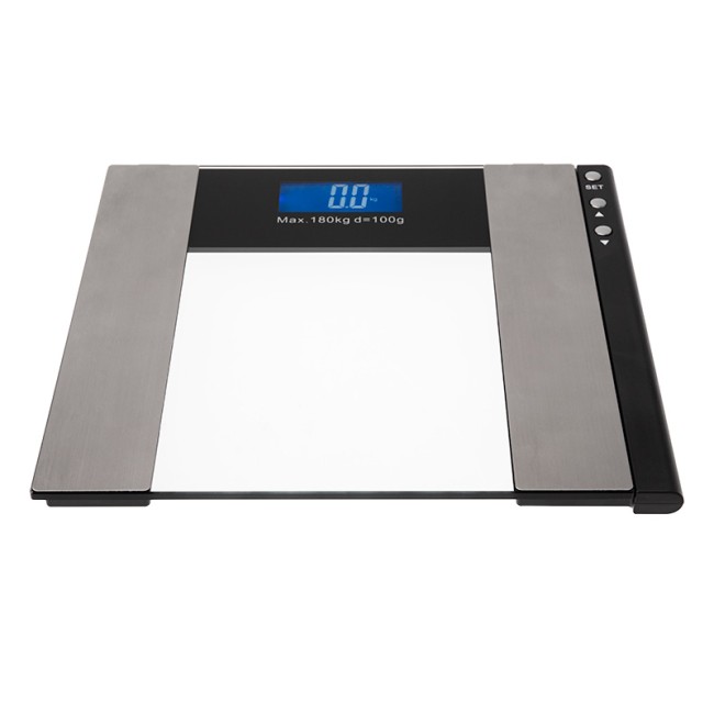 Весы напольные электронные до 180 кг с диагностикой, стекло SMART Life REXANT
