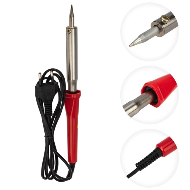 Паяльник долговечное жало, серия Classic, 100Вт, 230В, блистер PROconnect Паяльник долговечное жало, серия Classic, 100Вт, 230В, блистер PROconnect