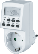Таймер NTR-E-S01-WH розет. электрон. Navigator