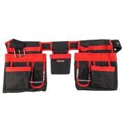 Сумка-пояс монтажника двойная RE-15 REXANT  