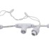 Гирлянда Светодиодный Дождь 2х1,5м, 300 LED БЕЛЫЙ, белый ПВХ, IP65, эффект мерцания, 230В соединяется NEON-NIGHT (нужен шнур питания 303-500-1)