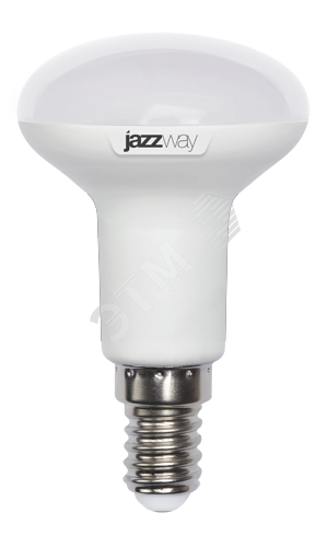 Лампа светодиодная LED 7w 4000K E14 зеркальная  230/50 Jazzway