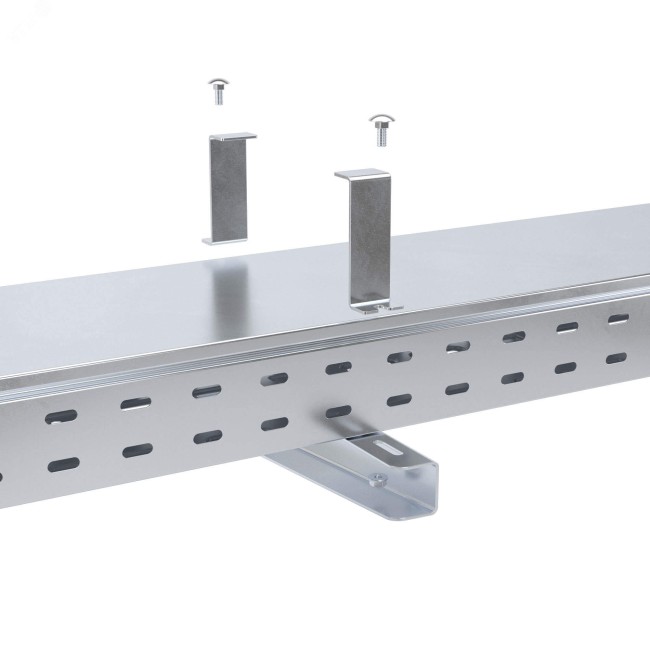 Держатель лотка листового типа U5 H100, цинк-ламельный (аналог горячеоцинкованного)