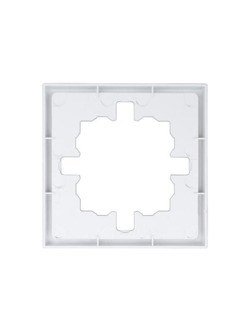 Рамка 1-мест. горизонт. ZIMA бел. LEZARD 704-0200-146