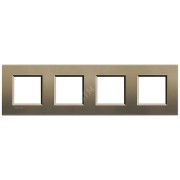 LivingLight Рамка прямоугольная 4 поста Коричневый шелк LivingLight Рамка прямоугольная 4 поста Коричневый шелк