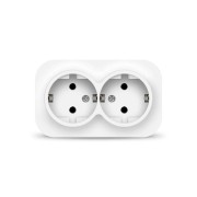 Розетка 2-м ОП 16А IP20 с заземл. бел. IONICH 1419 Розетка 2-м ОП 16А IP20 с заземл. бел. IONICH 1419